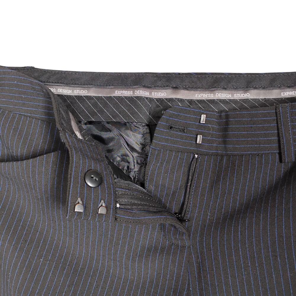 Express Design Studio Editor Pants Size 2 Black A… - image 7